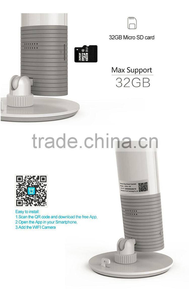 Clever Dog and Little Bear WIFI Camera with IR Cut Night Vision Max support 32GB TF Card IP Camera Surveillance Wireless Camera