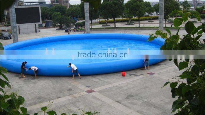 giant inflatable pool for adult /paddle boat
