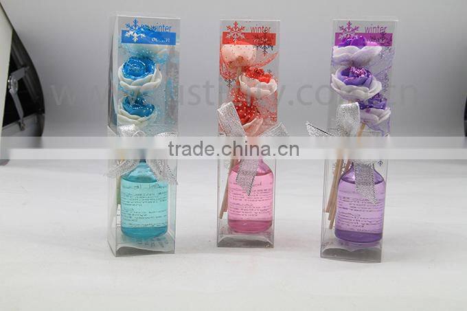 Home fragrance essential oil flower reed diffuser