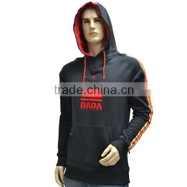 New kangaroo long sleeves cotton fleece pullover hoodie sweatshirt