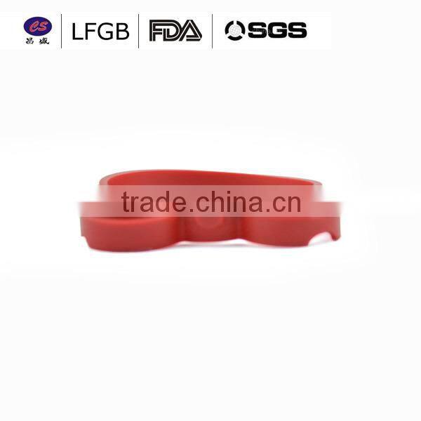 Hot sale !factory price wholesale customized cat shape silicone egg ring