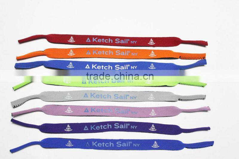 custom glasses strap neoprene eyeglasses lanyard band running belt