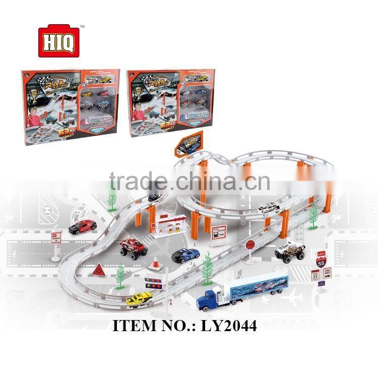 Hot sale huge size airport parking set, circle toy car