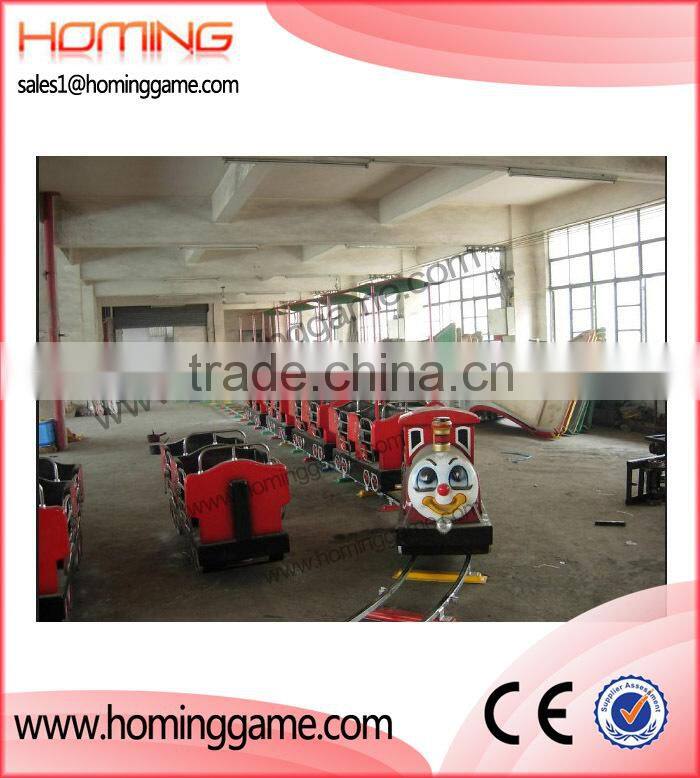 Hot sales Kiddie Track Train amusement park rides/Trackless Train game equipment