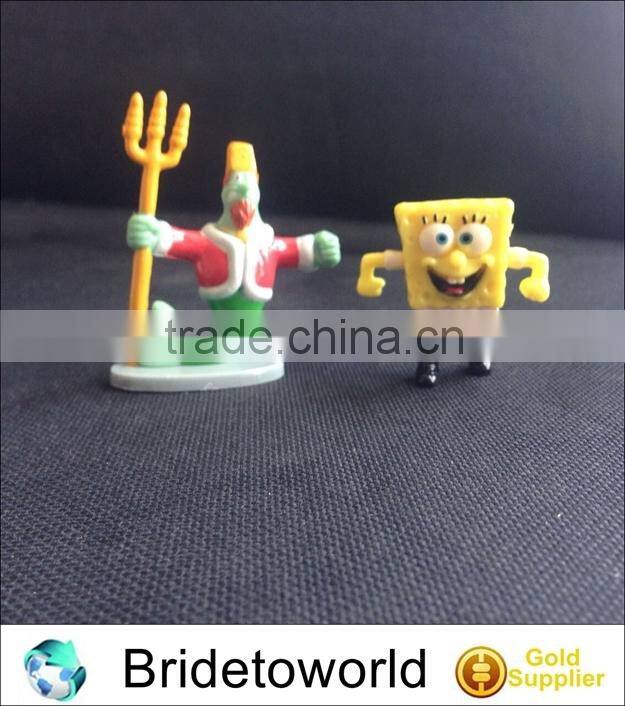 plastic cartoon toys sponge bob