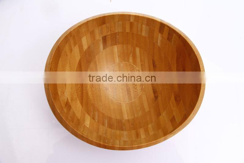3 pcs China wholesale colored wood soup salad bowl