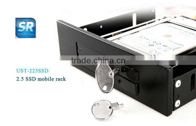 2.5" SATA SSD/HDD Mobile Rack with Trayless Hot Swap LED indicator