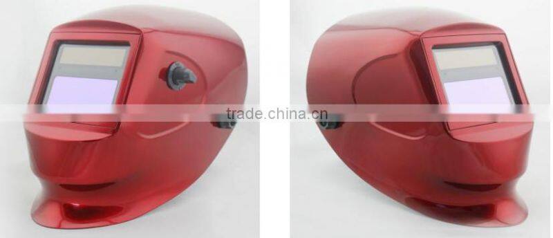 Metalic painting welding helmet