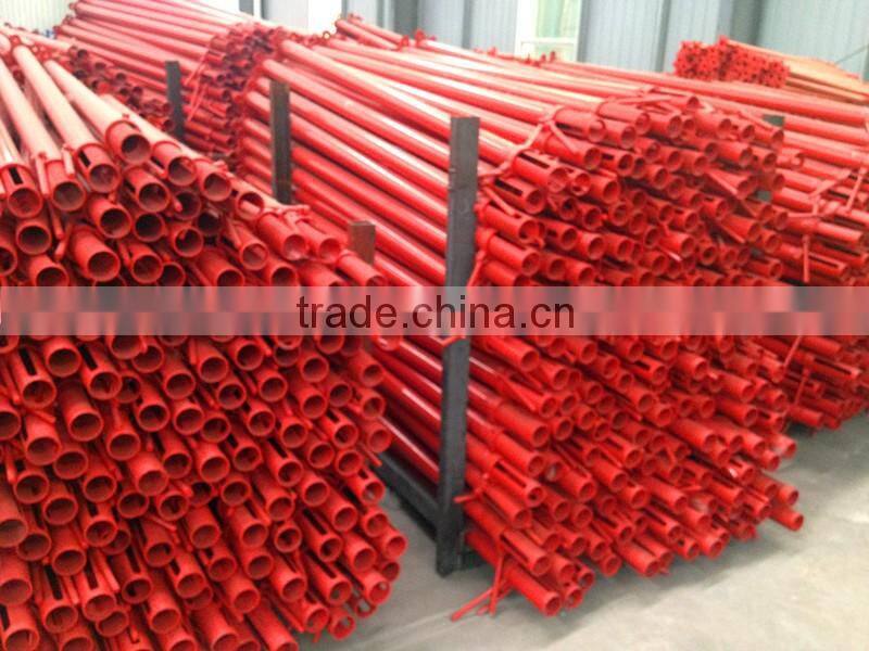 adjustable mechanical prop jack scaffolding and steel support