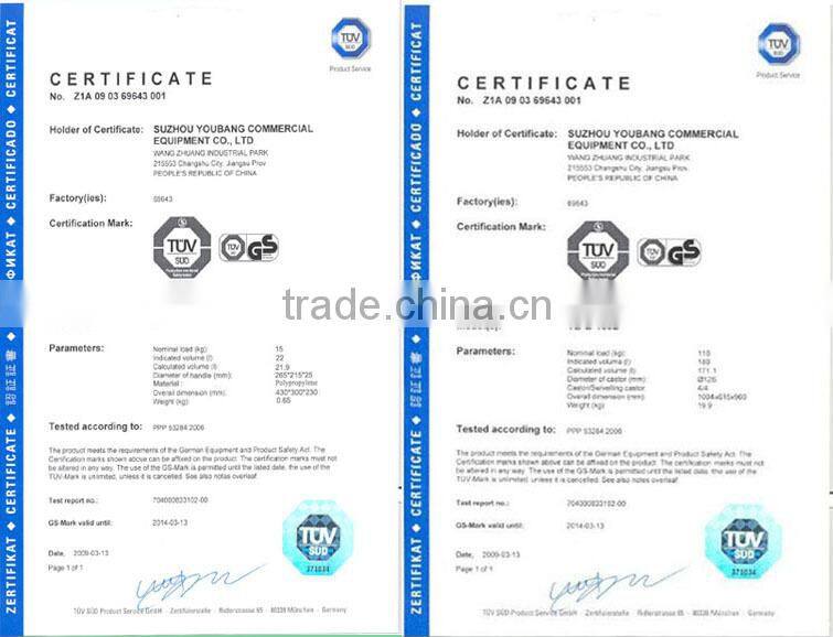 Safe Supermarket Children Shopping Trolley with Safety Belt