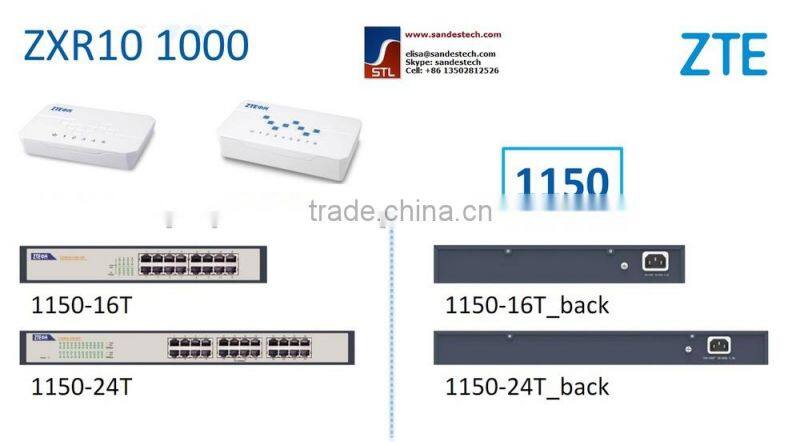 ZTE 1150-5T, 5FE RJ45, ZTE 1150-8T, 8FE RJ45 ZTE ZXR10 1150 1160 1000