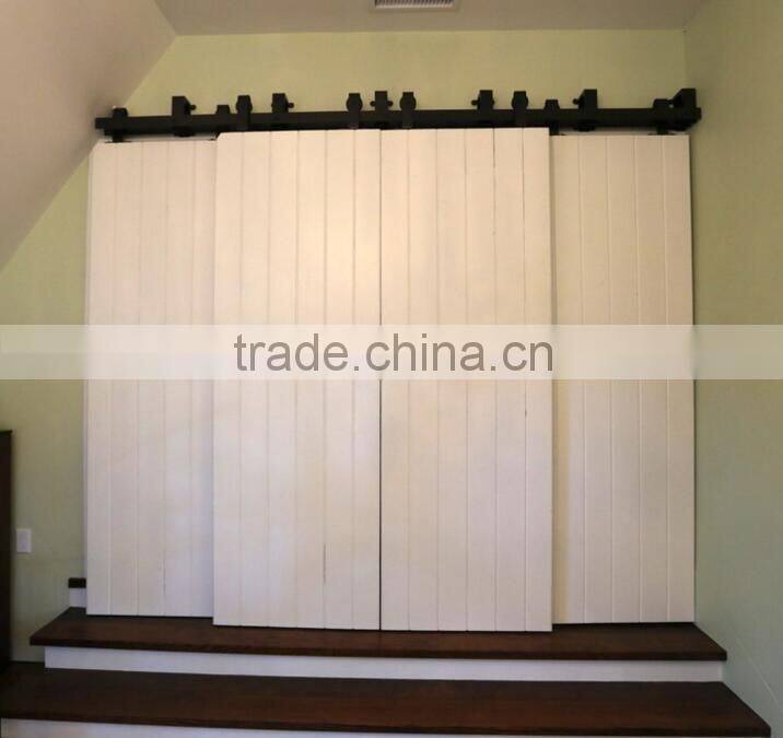 White Painted Cheap Sliding Wardrobe Doors