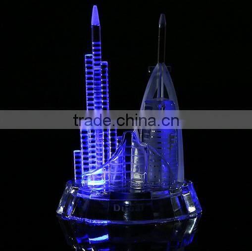 high quality good quality buliding shape crystal model