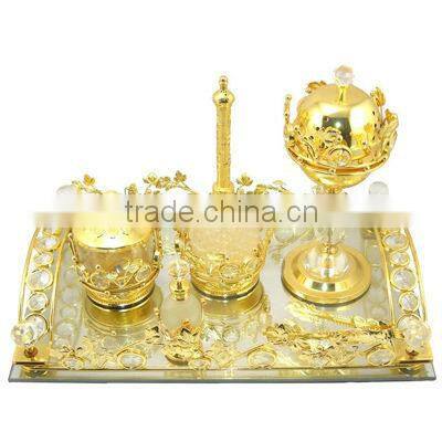 2014 Glass Incense Oil Burner sets with perfume bottle T059