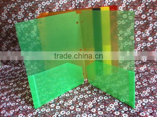 promotional folder A4 size pp clear folder gifts files