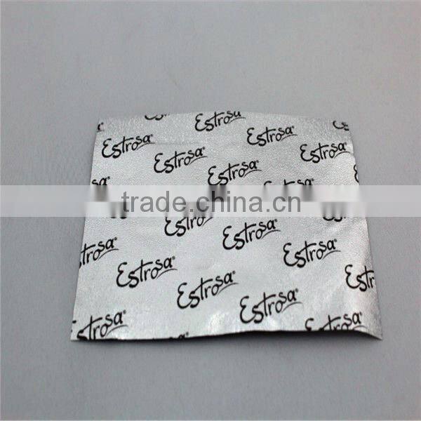 Nail art foil roll for soak off gel nail polish remover