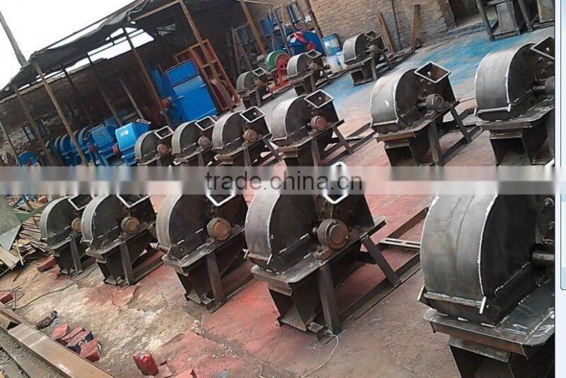small biomass stalk wood log crusher multifunction