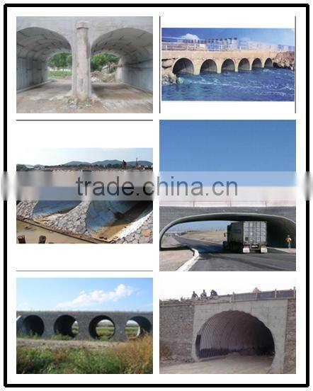 large diameter corrugated steel pipe