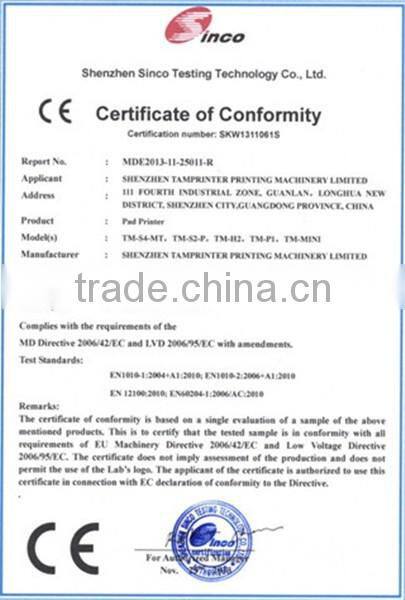 TM-150p One Color one head Pad Printer Machine