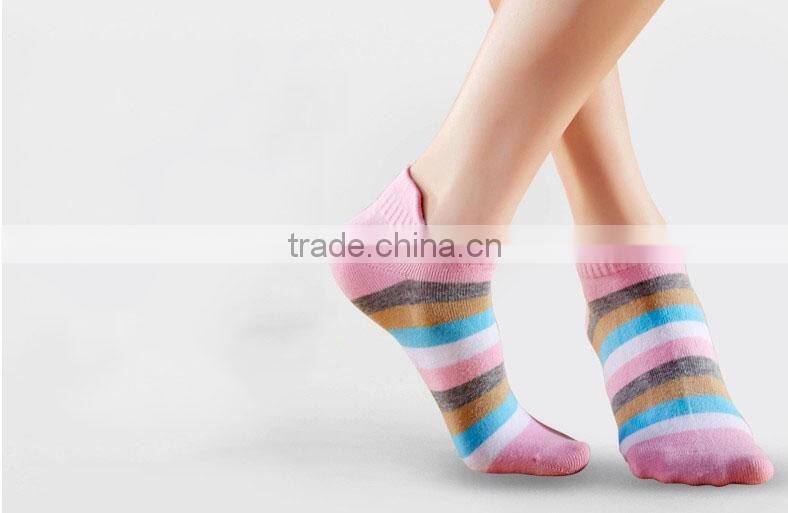 Colorful Stripe Five Toe socks