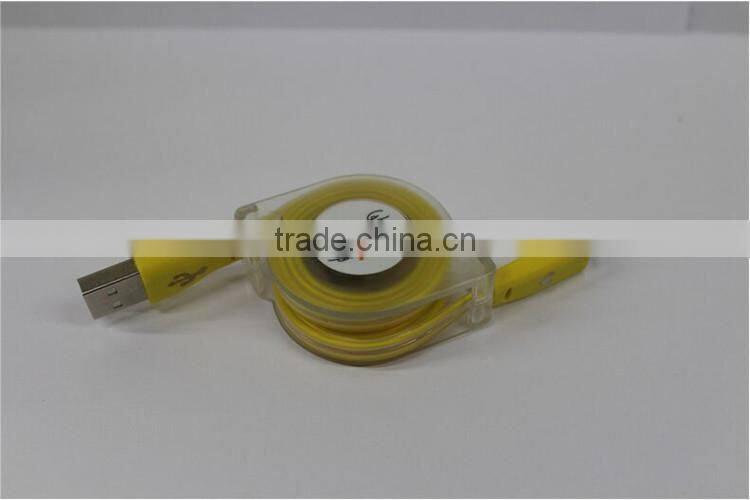 Colorful Retractable Cable For All Mobile Phones