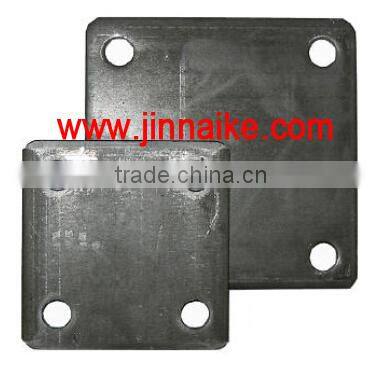 self-color Q235 farm post plate Plain Steel Base Plates