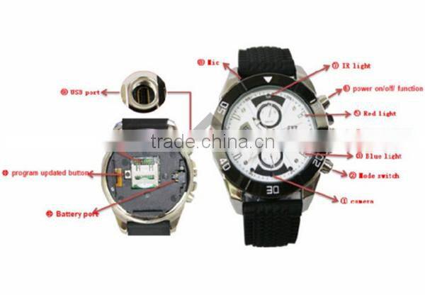 HD IR Wireless Night Vision Hidden Watch Camera