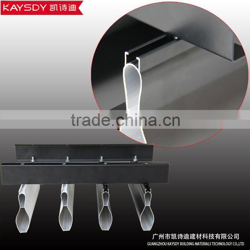 interior decoration bowling shape aluminum suspended ceiling