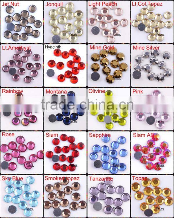 dress design accessories hot fix china aa rhinestone wholesale