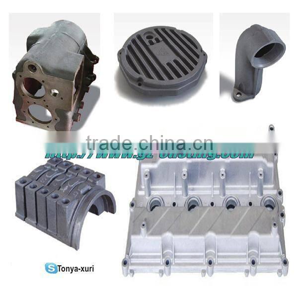 Ductile iron foundry products OEM AND CUSTOM from China supplier and manufacture with stainless steel 304, iron, aluminum