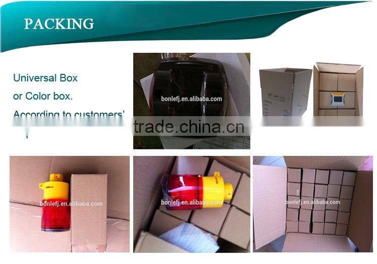 2014 Best Selling Excellent Safety Compression Resistance Aluminium Alloy + PC Road Stud With Solar Panel