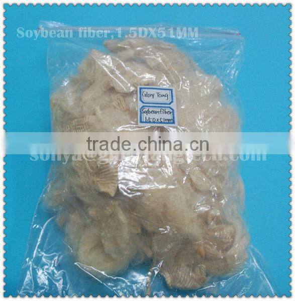 Soybean protein fiber