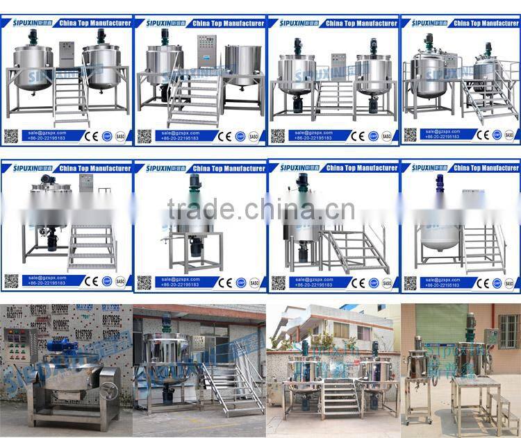 liquid detergents liquid soap mixer machine