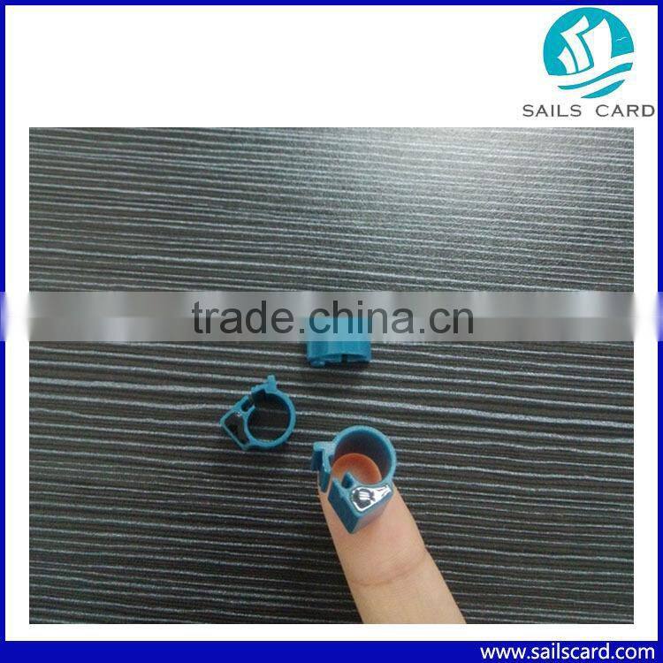TK4100/EM4100 chips RFID Chicken, bird, pigeon foot ring 125KHZ frequency