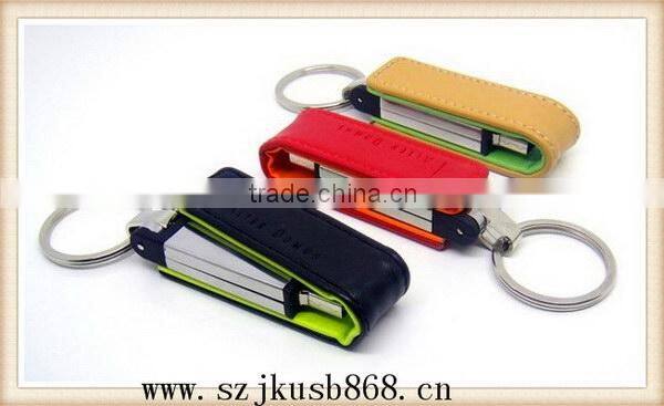 New products super quality usb leather flash