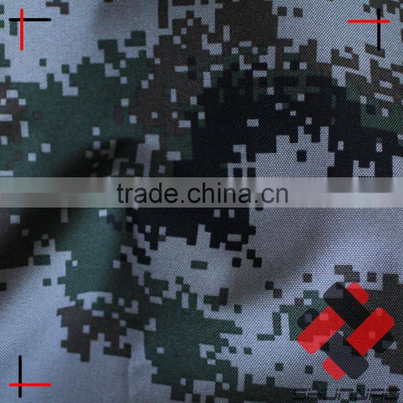 camouflage 900d polyester cordura fabric waterproof