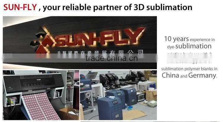 3D Heat Press Blank Leather Flip Cover / Leather flip case for iPad