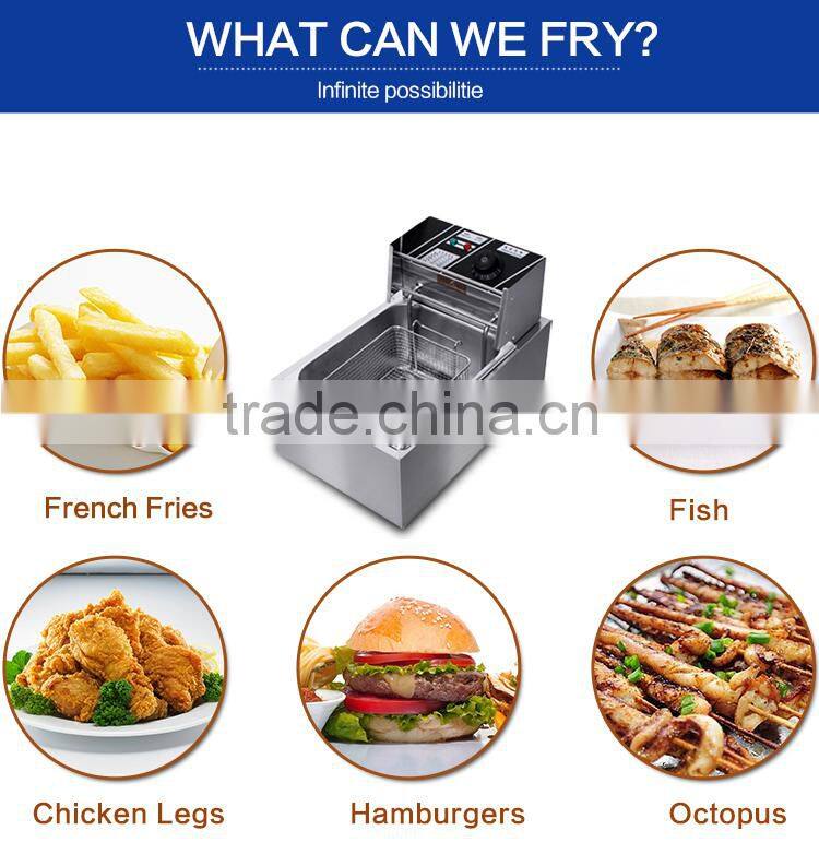 CI-81 Automatic Commercial Fish and Chips Fryers for mcdonald