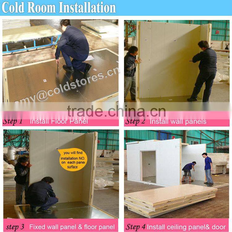 30m3 Cold Storage room with embossing aluminum panels