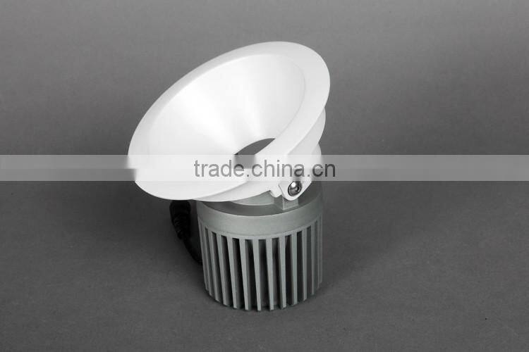 9w 10w wall washer LED COB downlight for hotel and shopping mall