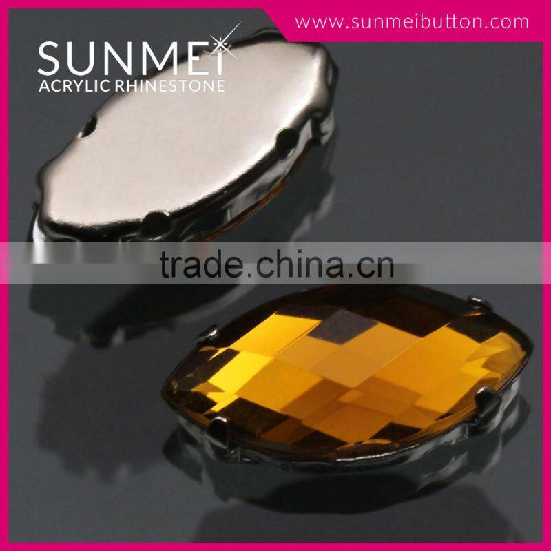 Classic Marquise Crystal Shoe Decorations Diamonds for Clothes