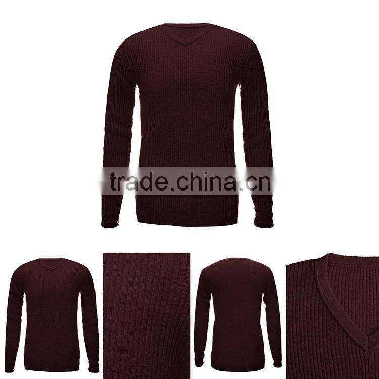 V collar long sleeve sweater for boys,sweater knitting machine price