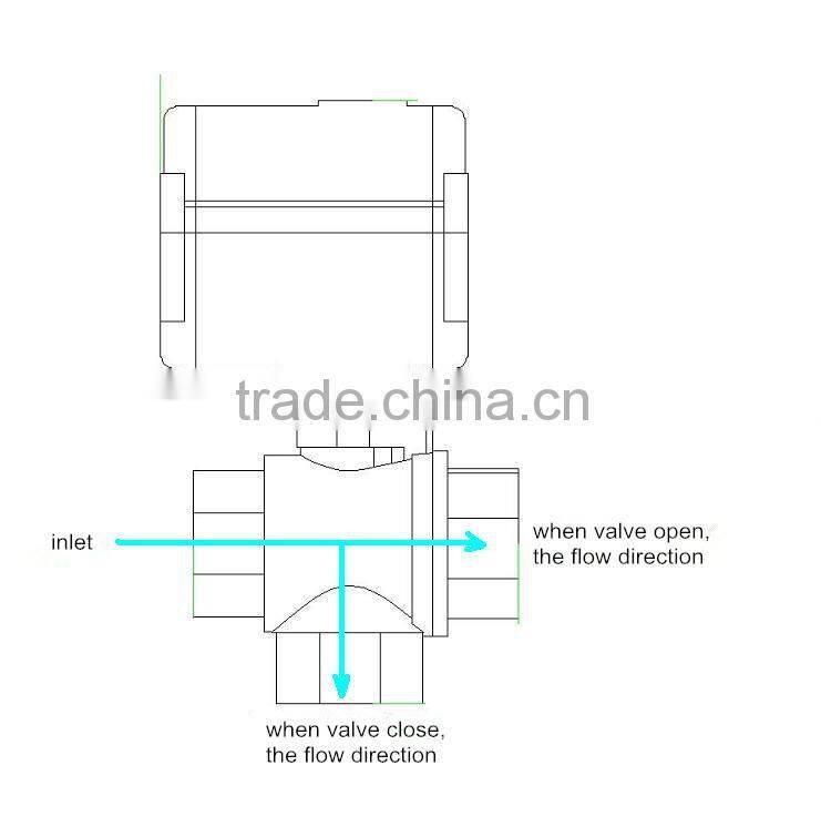 micro electric ball valve, motorized ball valve