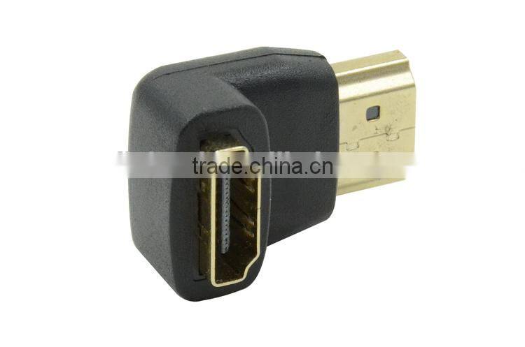 LM-HMF90 90 Degree HDMI1,4 Version HDMI Male to HDMI Female Adapter For LCD TV/Set-top Box/Camera