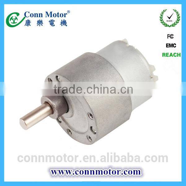 New product professional brush 12v gear dc motor