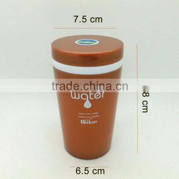 300ml Plastic double wall mug