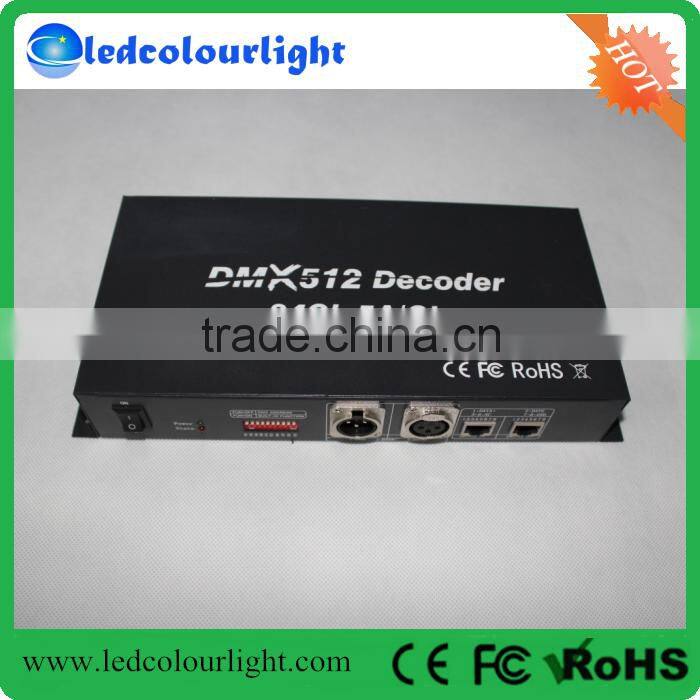 shenzhen low price addressable LED RGB digital lights DMX decoder