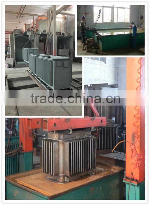 3 phase 100 kva isolation transformer oil tank