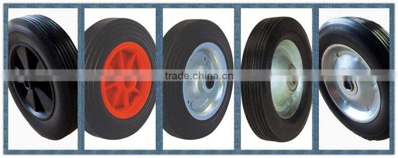 10x2.5 solid rubber wheel with diagonal grain pattern china making
