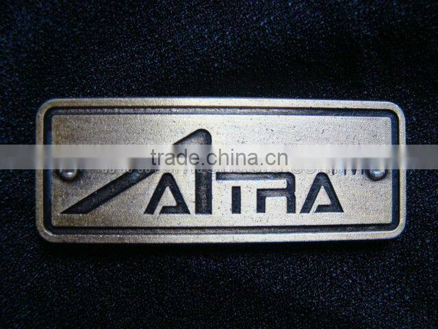 High quality custom antique metal signs